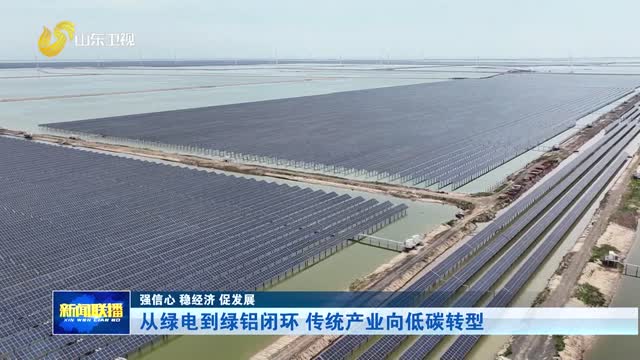 从绿电到绿铝闭环 传统产业向低碳转型【强信心 稳经济 促发展】