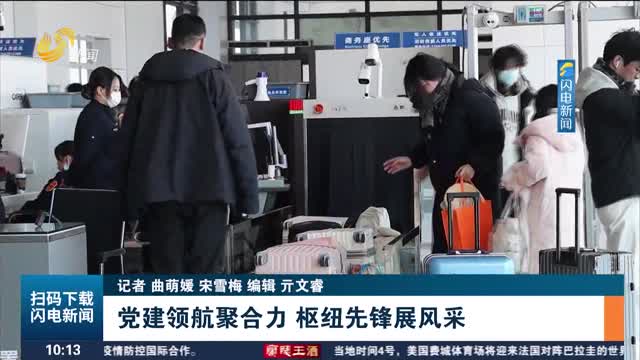 党建领航聚合力 枢纽先锋展风采