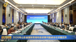 2026年山东省国际贸易和投资顾问圆桌会在济南召开