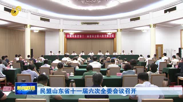 民盟山东省十一届六次全委会议召开