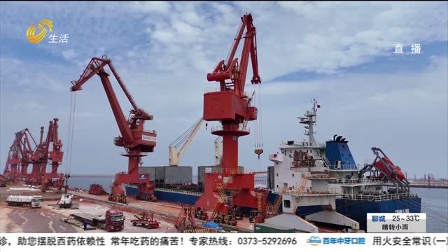 莱州：“绿色通道”护航援外物资船舶高效通关