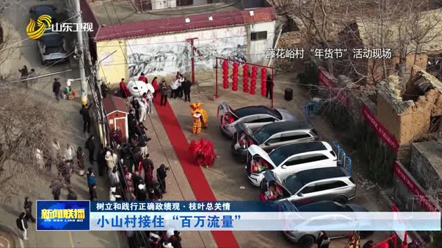 小山村接住“百万流量”【树立和践行正确政绩观·枝叶总关情】