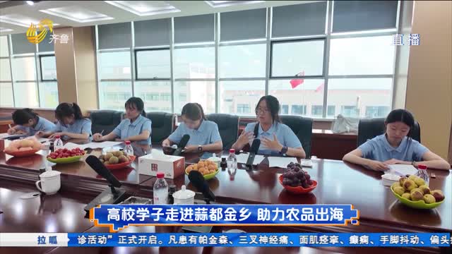 高校学子走进蒜都金乡 助力农品出海