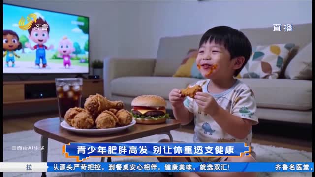 青少年肥胖高发 别让体重透支健康