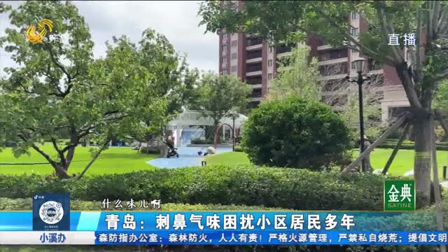 城阳：刺鼻气味困扰小区居民多年