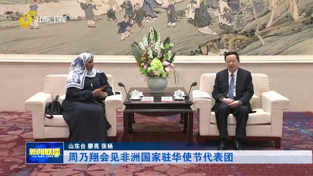周乃翔会见非洲国家驻华使节代表团