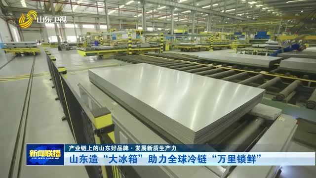 山东造“大冰箱”助力全球冷链“万里锁鲜”【产业链上的山东好品牌·发展新质生产力】