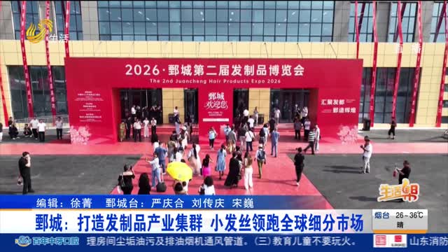 鄄城:打造发制品产业集群 小发丝领跑全球细分市场