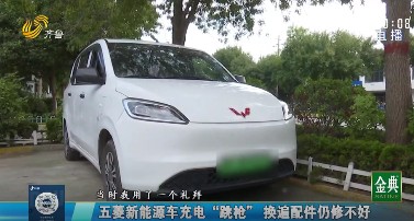五菱新能源车充电“跳枪”换遍配件仍修不好？