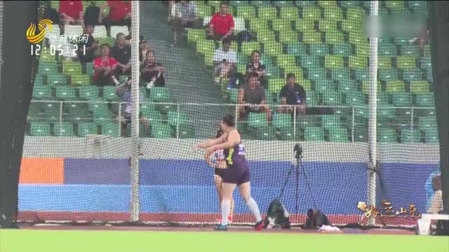 全国田径锦标赛：冯彬 姜志超包揽女子铁饼冠亚军