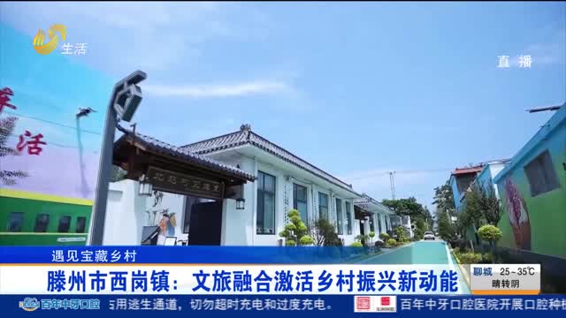 【遇见宝藏乡村】滕州市西岗镇：文旅融合激活乡村振兴新动能