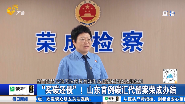 “买碳还债”！山东首例碳汇代偿案荣成办结