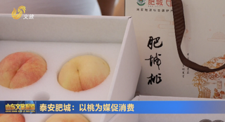 泰安肥城：以桃为媒促消费