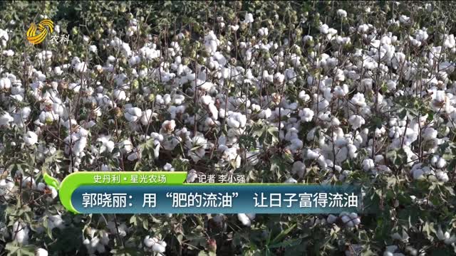 【史丹利·星光农场】郭晓丽：用“肥的流油” 让日子富得流油