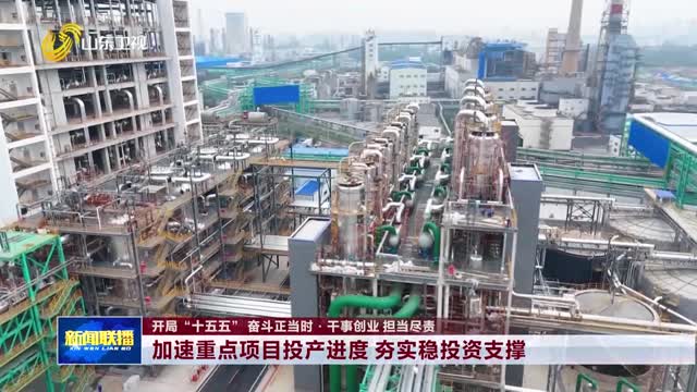 加速重点项目投产进度 夯实稳投资支撑【开局“十五五” 奋斗正当时·干事创业 担当尽责】
