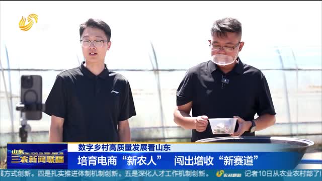【数字乡村高质量发展看山东】培育电商“新农人” 闯出增收“新赛道”